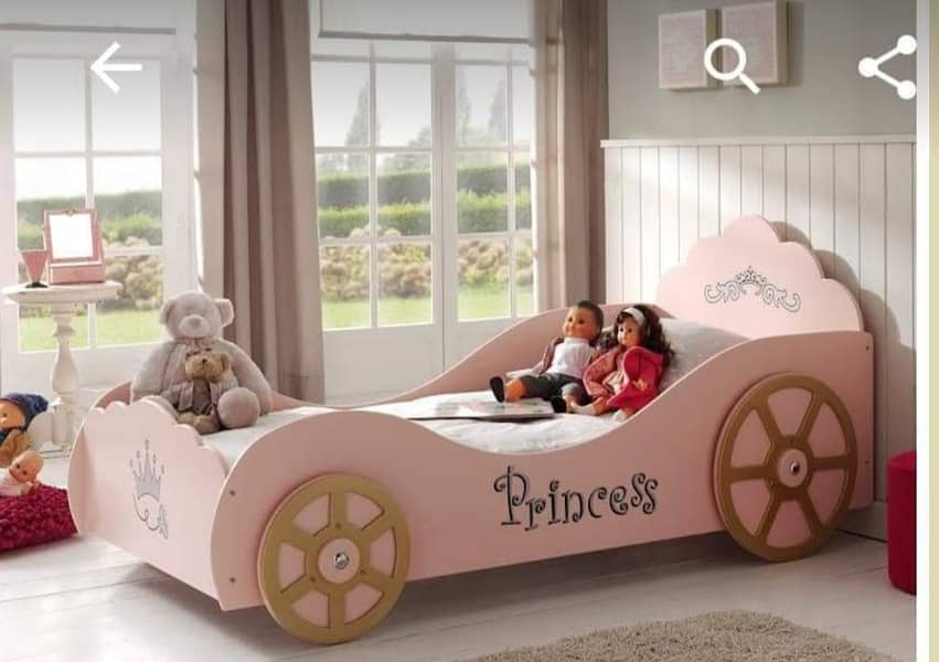 Kids bed | Baby Car Bed | kids wooden bed | kids Furniture / Bunk beds 13