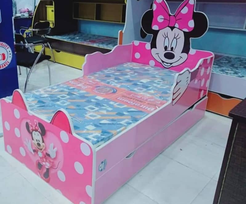 Kids bed | Baby Car Bed | kids wooden bed | kids Furniture / Bunk beds 15