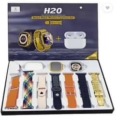 H20 smart watch wireless earphone set