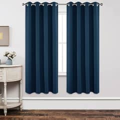 Grommet Rings Panel Curtains 4 Curtains set