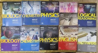KIPS MDCAT Prep and Practice books of ALL subjects