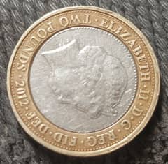 Two pound 2012.10/10 condition