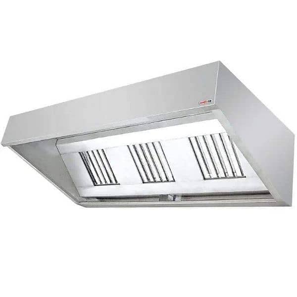 Commercial Exhaust Hood | Ducting Hood For Kitchen | Food Equipment 0