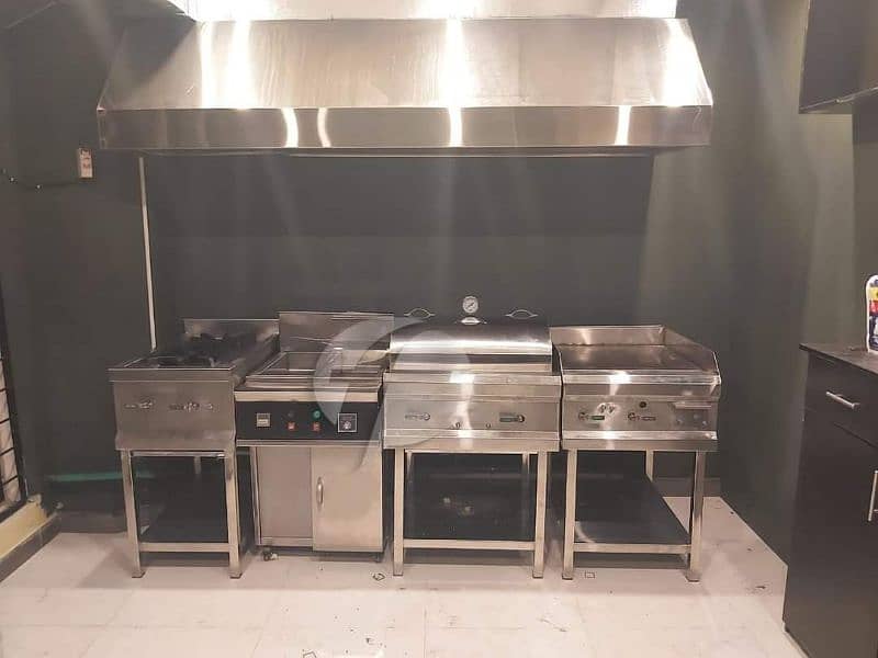 Commercial Exhaust Hood | Ducting Hood For Kitchen | Food Equipment 4