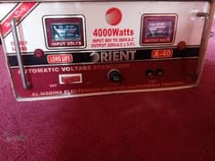 4000 watts orient automatic voltage stablizer