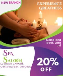 Spa/Spa services/Spa centre in Lahore /Saloon spa