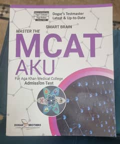MCAT Agha Khan University book