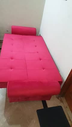 Sofa kam Bed and Center table