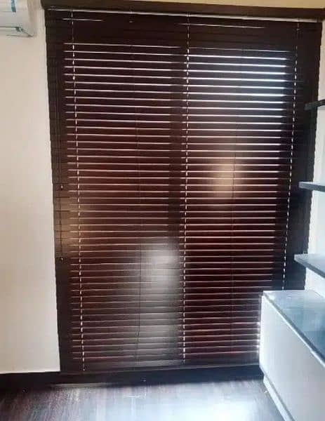 window blinds curtains wooden roller blind by Grand interiors 0