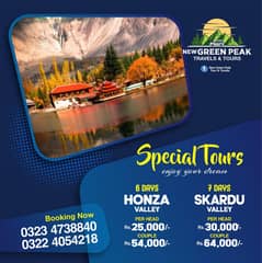 Travel & Tours all pakistan service Rent a car fortuner coaster Hiroof