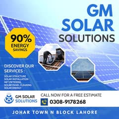 Solar Solutions / Solar System / Solar installation Complete Structure
