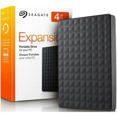 Seagate 4TB /TO Expansion Portable Drive