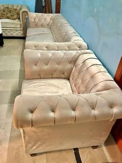 5 seater sofa set with table