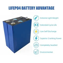Lithium Battery 3.2v 100AH lithium lifepo4 cells