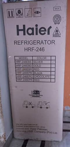 Haier HRF 246 EBS URGENT SALE
