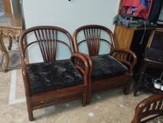 Sofa Set / Sofa for Sale / Sheesham Wood Sofa / 4 Seater Sofa Set