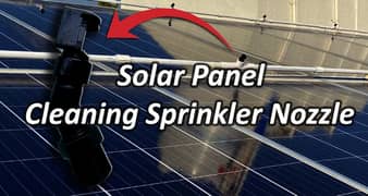 Solar Panel Cleaning Sprinkler Nozzle In Pakistan