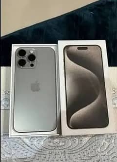 I phone 15 pro jv 128 gb 10 month official warranty