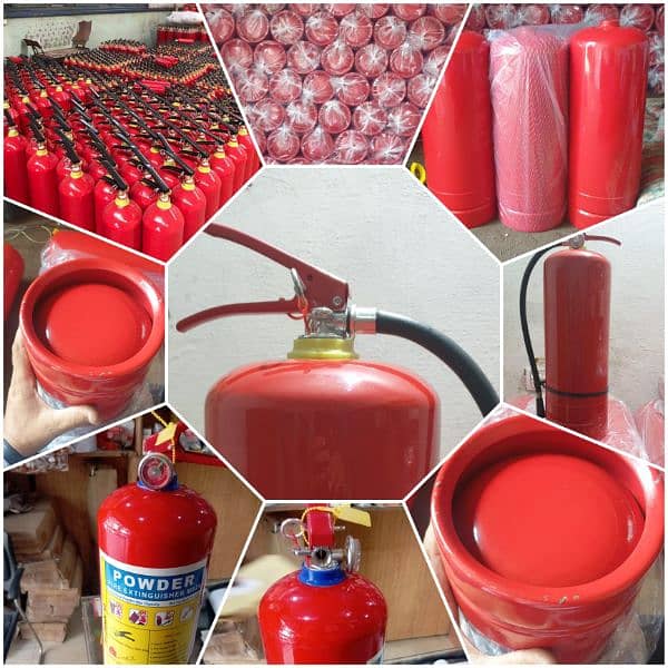 All types of fire extinguishers available 1