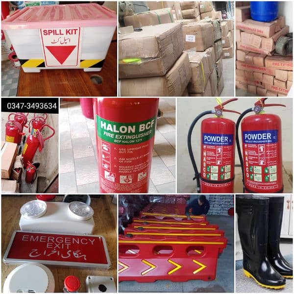 All types of fire extinguishers available 19