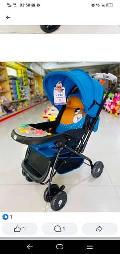 imported baby stroller pram best for new born foldable 03216102931