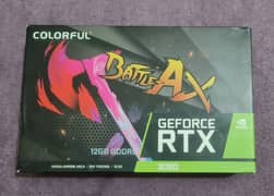 Geforce RTX 3060 colourful 12gb BattleAx For Sale