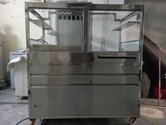 Auto Fryer + Hot Plate counter