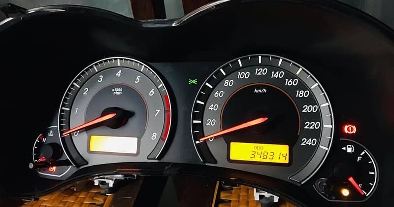 Toyota Corolla 2009-2014 Altis Meter For Gli & Xli 3