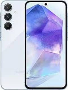 Galaxy A55 Ice blue color Box Pack Official PTA Approved