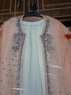 lehanga with  gown