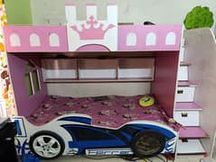 Boy and Girl Bunk Bed