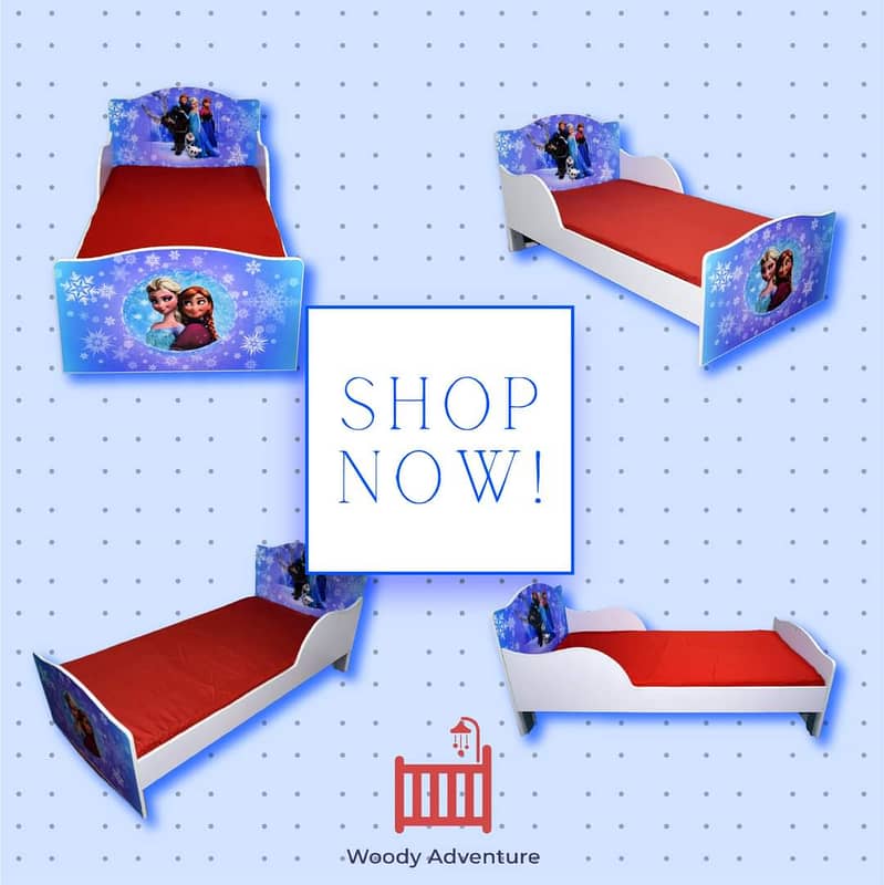 New Style Frozen Bed for Sale for Girls in Lahore 4