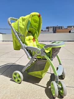 Baby Pram |  Baby Stroller | Imported | Multi Reclining Levels