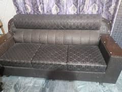Five seater sofa color Brown