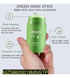 •  Material: Cream
•  Product Type: Green Mask Stick
•  ProP