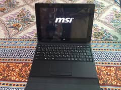 MSI Large Screen Windows Tablet With Keyboard 2 in 1