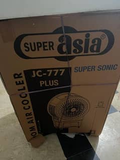 super asia room cooler jc777 plus in new condition just 1 month used