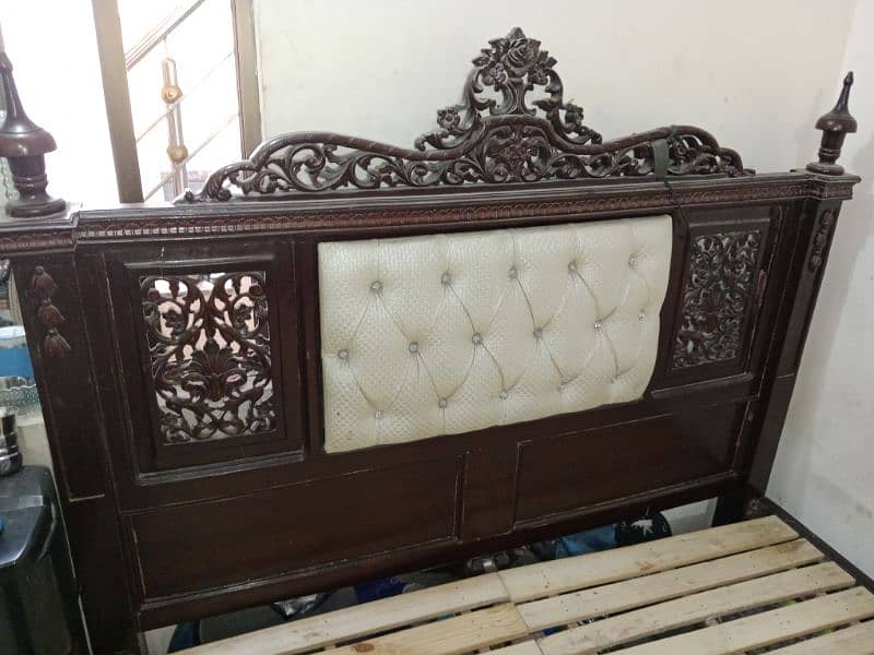 bed king size chinyot design 0