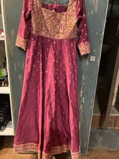 brand new dress with embroidery