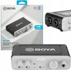 BOYA BY-AM1 Dual-Channel Audio Mixer With 2 Year Official Warranty