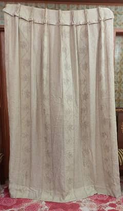 4 Curtains. Width: 5.6ft, length: 7.3ft,,Best in condition