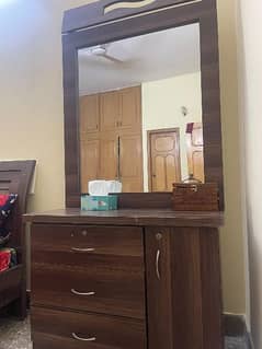 Bed with Dressing table for Sale