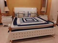 white latest bed