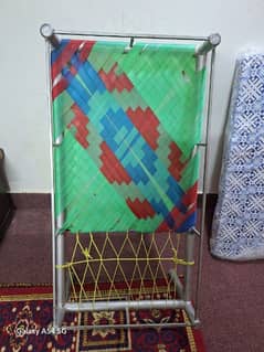 Kids iron Chaarpaii/bed  with Mattress