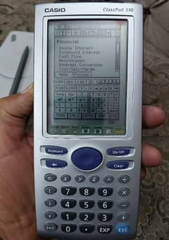Casio Classpad 330 Calculator with Stylus Pen