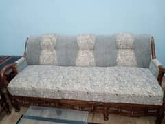 Good quality wooden sofa