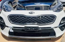 KIA SPORTAGE Sunroof diggi fenders Headlights backlights Side Mirrors