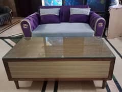 velvet luxury sofa 7 seater with table and only 7_8 days used like new