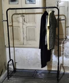 clothes hanging stand rack