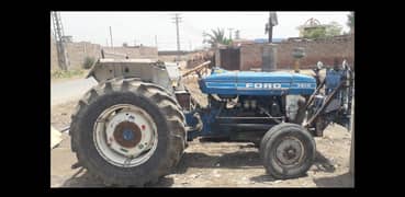 Tractor Ford 3610,trolley 18ft